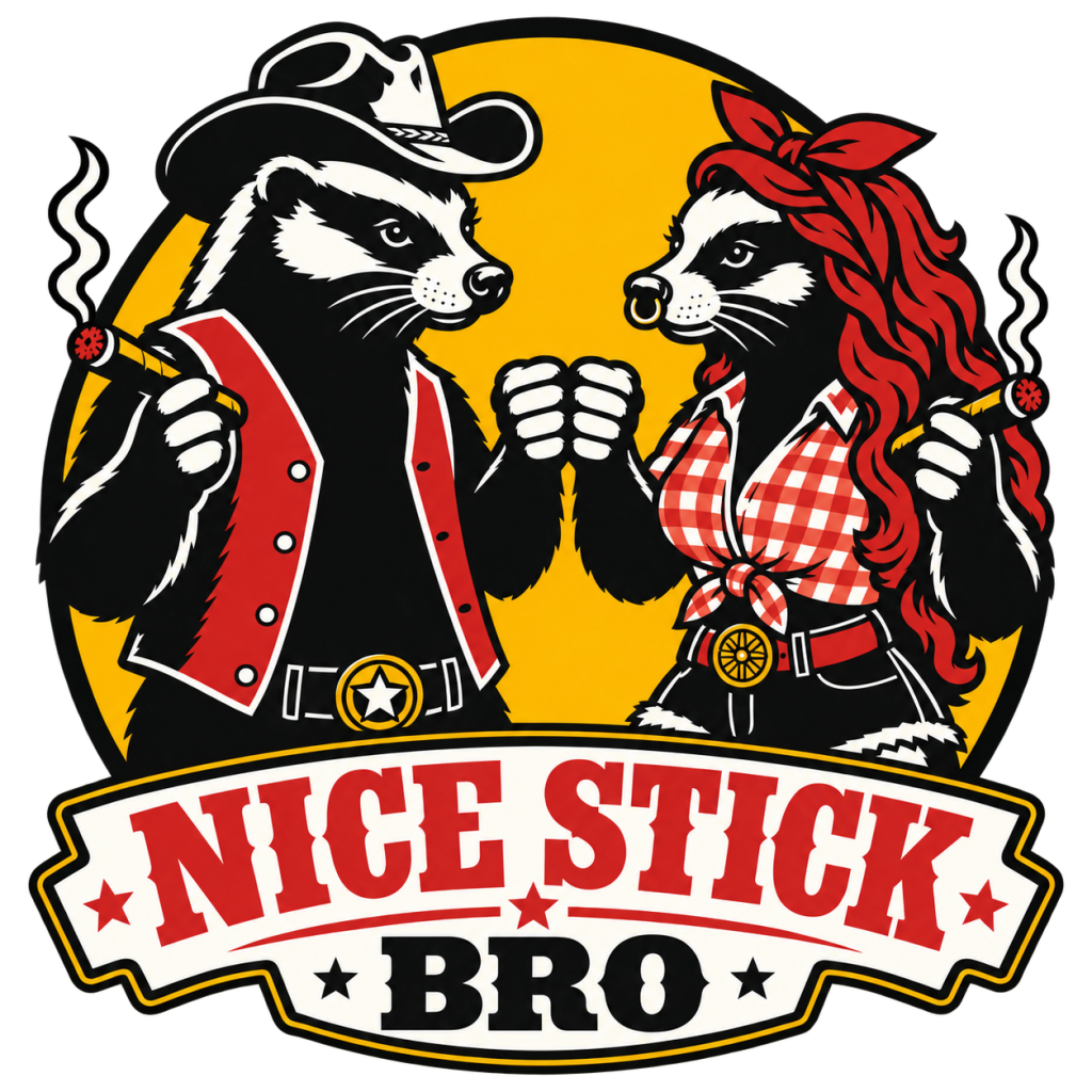 Nice Stick Bro - Badgers Shirt - 4 Color Design